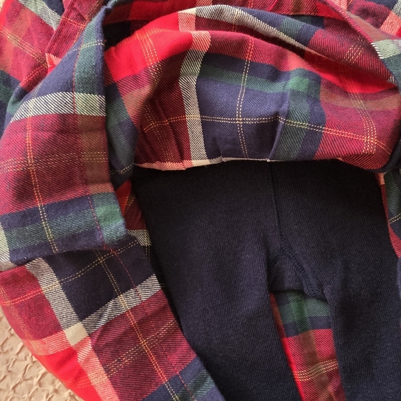 Carter's Child Of Mine Baby Girl Jumper Plaid Cotton Dress - Picture 9 of 14